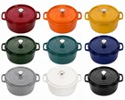 Staub Enameled Cast Iron Round Dutch Oven, 7-QT, Full Color, Free Shipping New. Price: $195.99.