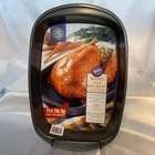 Wilton Roasting Pan Non Stick 10X14X2.5 Heavy Gauge Steel Amazing Quality New. Price: $47.50.