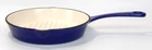 Rachael Ray Cast Iron Grill Skillet Royal Blue Enamel 11" Wide 2" Deep Used. Price: $32.30.