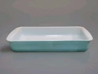 Pyrex Turquoise Rectangular Casserole Baking Dish Pan Vintage 232 2QT Used. Price: $64.99.