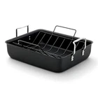 Calphalon Hard-anodized Nonstick 16-INCH Roasting Pan With Rack New. Price: $74.74.