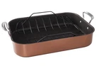 Nordic Ware Turkey Roaster With Rack, Copper X-large New. Price: $123.01.