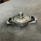Nutri-stahl Waterless Cooking System 1QT W/lid Thermocouple Compact Base T304S Used. Price: $48.95.