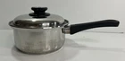 Vtg Maxam 2 Qt Surgical Stainless Steel 5 Ply Cookware Pot Steam Control Lid Pan Used. Price: $54.97.