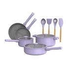 So Yummy By Bella 12 Piece Cookware Set Evergood Ceramic Nonstick Coati New. Price: $101.44.