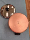 Vintage Copper Bottom 1801 Revere Ware 4 1/2 Qt Stock Pot And Lid Clinton Ilusa Used. Price: $35.00.