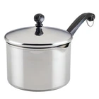 Farberware Classic Stainless Steel 3-QUART Covered Quarts, New. Price: $48.00.