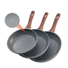 Vevor 3 Piece Frying Pan Aluminum Skillet Set 9.5 11 12 Nonstick Pre-seasoned New. Price: $56.99.