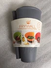 Frywall 12 Inch Gray Splatter Protection Guard Frying Pan Cooking Silicone New. Price: $9.99.