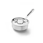 All-clad D3 Stainless Steel Sauce Pan Covered- Made The 1.1 New. Price: $208.79.