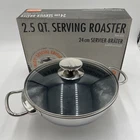 Berndes Injoy Special Edition Roaster Pan Cookware Lid Nonstick 2.5QT 24CM New. Price: $99.95.