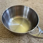 New Calphalon 87012 Stainless Steel 1.5 Qt 1.4L Sauce Pan W/glass Lid. Price: $45.00.