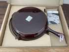 Staub Cast Iron 12-INCH Fry Pan Grenadine New. Price: $209.00.
