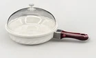 Arcoflam Princess House Nouveau 10.25" Skillet Pan Glass Dome Lid &handle France Used. Price: $45.00.