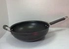 Pampered Chef 12IN Stir Fry Skillet Wok Pan Non Stick Double Handles Lid 2864 Used. Price: $94.99.