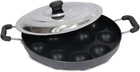 Shriya 12 Pits App Maker With Lid Wooden Sti And Nylon Scrubber, New. Price: $30.79.