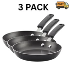Farberware Easy Clean 8 Inch Nonstick Frying Pan Skillet Pack Of 3 New. Price: $20.11.