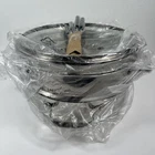 Nuwave 3.5 Qt. Stainless Steel Multi-purpose Pot 32003AL 4-PIECE Set New. Price: $18.00.