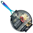 Thyme & Table Rainbow Sauce Pan 2.5 Qt Non-stick W/ Glass Lid Stainless Steel New. Price: $19.97.