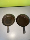 Lot Of 2 Lodge Three Notch Hillshire Farm Country Smoked Bacon Cast Iron Skillet Used. Price: $49.99.