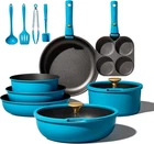 21PCS Pots Pans Set, Nonstick Cookware Detachable Handle, Induction K... New. Price: $128.78.