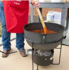 Carolina Cooker Cast Iron Pot And Burner, 10 Gallon Capacity New. Price: $295.99.
