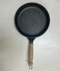 Vintage Italian Roch Guss 10 Pan Skillet Frying Saute (24 Cm) Wood Handle Used. Price: $49.95.