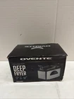 Ovente Electric Deep Fryer 2 Liter Capacity, 1500 Watt Lid With Viewing Window New. Price: $39.99.