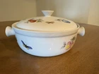 Fruit & Butterflies Oven To Table Cookware Casserole #7241 Vtg Andrea By Sadek Used. Price: $26.00.