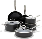 Oxo Good Grips Pro Stainless Steel 10-PIECE Cookware Set Black New. Price: $255.95.