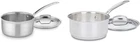 MCP19-18N Multiclad Pro Triple Ply 2-QUART Skillet, Saucepan W/cover & 719-16 New. Price: $113.02.