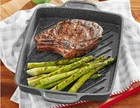 Pioneer Woman Charcoal Speckle Grill Pan Nonstick Cast Aluminum New. Price: $40.00.
