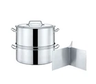 Concord Large Outdoor Stainless Steel Stock Pot Steamer And Braiser Combo New. Price: $169.98.