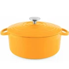 Chantal 5QT. Round Cast Iron Dutch Oven Marigold New. Price: $287.95.