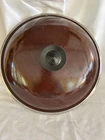 Vtg Club Chocolate Brown 1.5 Qt & Sauce Pans/pots W/ Lids ; 10" Used. Price: $18.00.