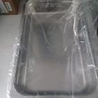 New Stainless Steel 21" By 13" 3.5" Roasting Pan. Great Price On This Item.. Price: $28.95.
