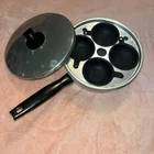 Wear-ever Aluminum Egg Poaching Pan With Lid, 2 Qt, 7 Piece Set, Vintage Used. Price: $10.95.