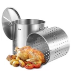 Vevor 84 Quart Stainless Steel Stockpot Commercial Grade New. Price: $179.99.
