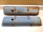 Vtg Used Oem Gm Valve Covers, 1970'S Sbc V8, Stamped Steel, Usa!. Price: $77.77.