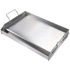 Vevor 23.5"X16" Flat Top Griddle Stainless Steel Bbq Gas Grill Burners Silver New. Price: $75.90.