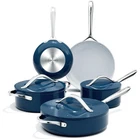 Cookincraze Ceramic Cookware Set 8 Pieces Nonstick Pots And Pans With Lid New. Price: $131.90.