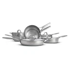 Calphalon Premier 12-PIECE Triply Stainless Steel Cookware Set New. Price: $279.99.