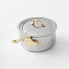 Mauviel M'elite B Hammered Stainless-steel Saucepan, 2-QT, Ships Free From Us New. Price: $239.99.