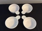 Vintage Corningware Grab-its P-150-B Set Of 4 Bowls Solid White Used. Price: $30.00.