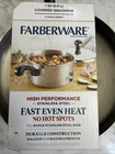 Farberware 50000 Silver Classic Series Stainless Steel Covered Saucepan 1 Qt. New. Price: $27.00.