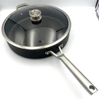 Ninja Neverstick Premium Non-stick 5QT Saute Pan With Glass Lid Used. Price: $58.94.
