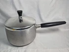 Wear Ever Alum. Inner Clad Plus Stainless Steel R-781 1/2 Sauce Pan W/lid Vtg Used. Price: $22.22.