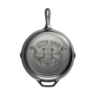 Lodge Pre-seasoned Yellowstone Stamped Cast 12" Skillet, Black New. Price: $77.99.