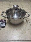 David Burke Regency 2.4QT Stainless Steel Casserole Pot Pour Spout Lid Nwt New. Price: $50.60.