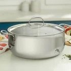 Princess House Heritage Tri-ply Stainless Steel 18 Qt Casserole (10834) New!!!. Price: $229.00.